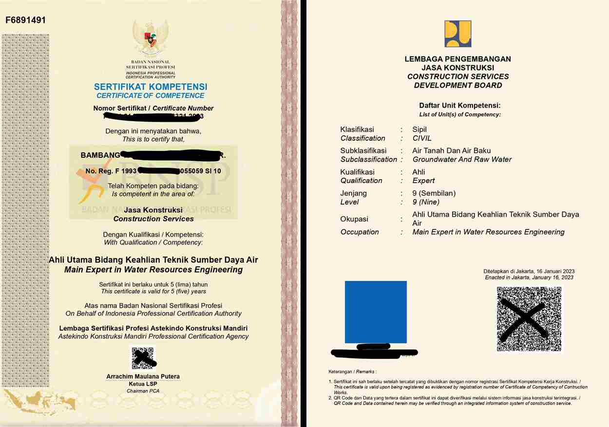 SKK Konstruksi ME063061 Mekanik Engine Tingkat Dasar Level 2